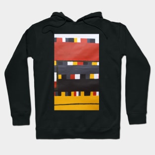 Colourful Manmade landscape Hoodie
